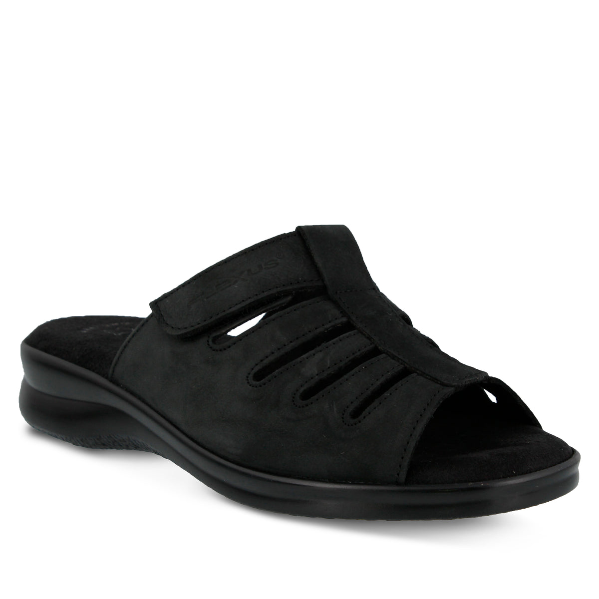 Flexus FLEXUS VAMP SLIDE SANDAL sandal in navy with flexible sole