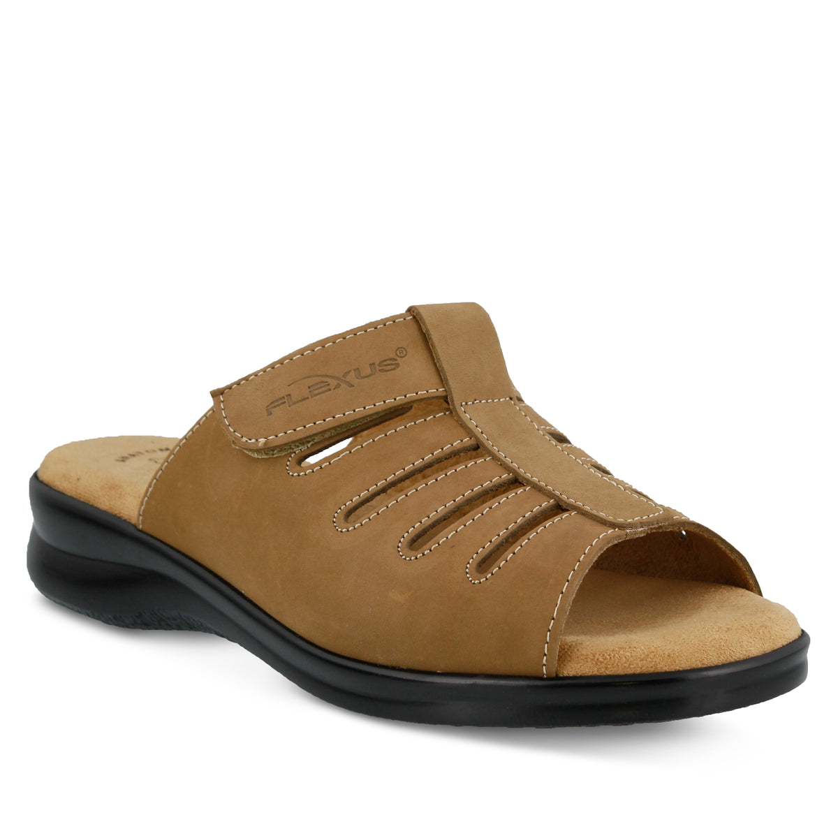 Flexus FLEXUS VAMP SLIDE SANDAL sandal in beige with flexible sole