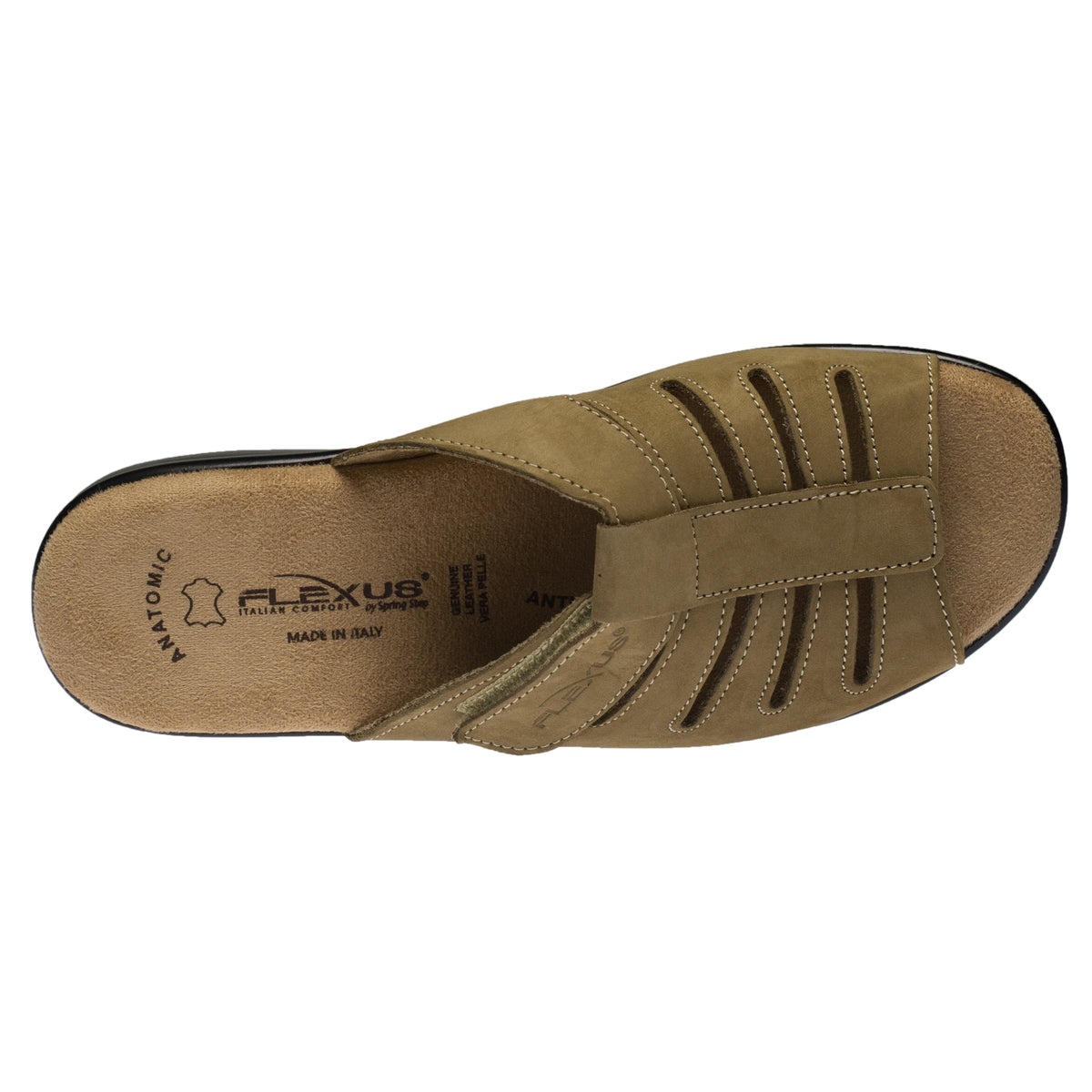 Flexus FLEXUS VAMP SLIDE SANDAL sandal in beige with flexible sole