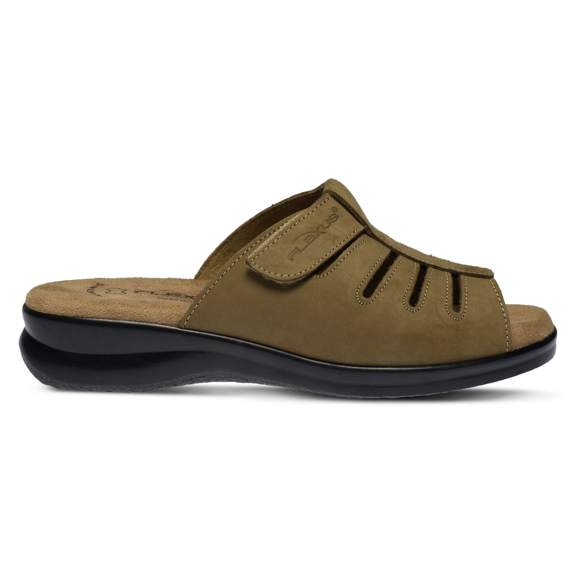 Flexus FLEXUS VAMP SLIDE SANDAL sandal in beige with flexible sole