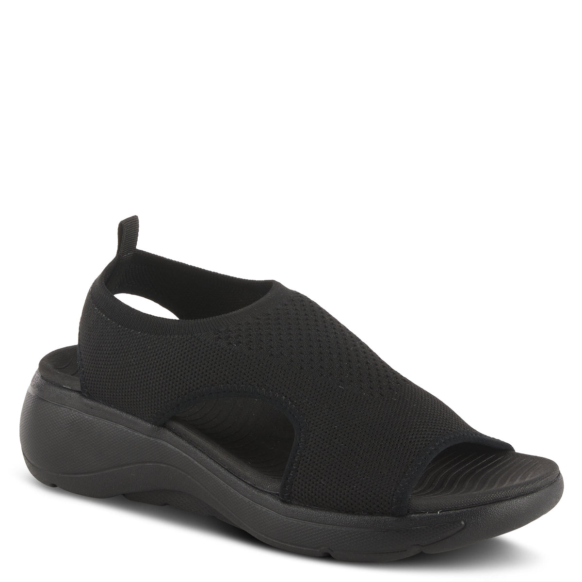 Flexus FLEXUS VULCAN SANDALS sandal in black with flexible sole