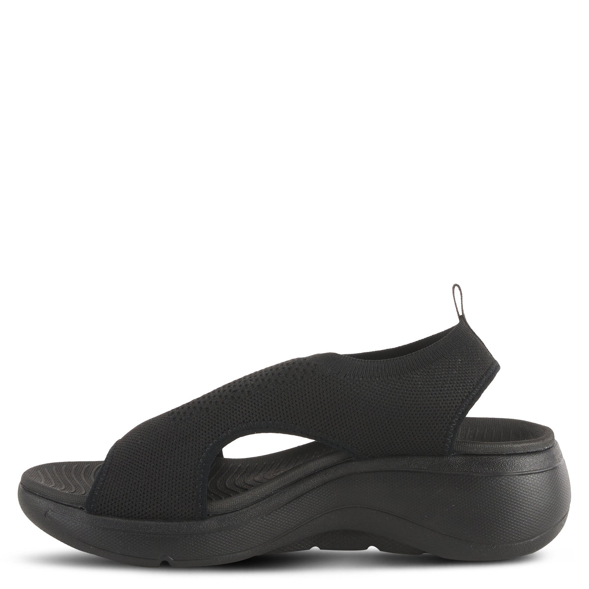 Flexus FLEXUS VULCAN SANDALS sandal in black with flexible sole