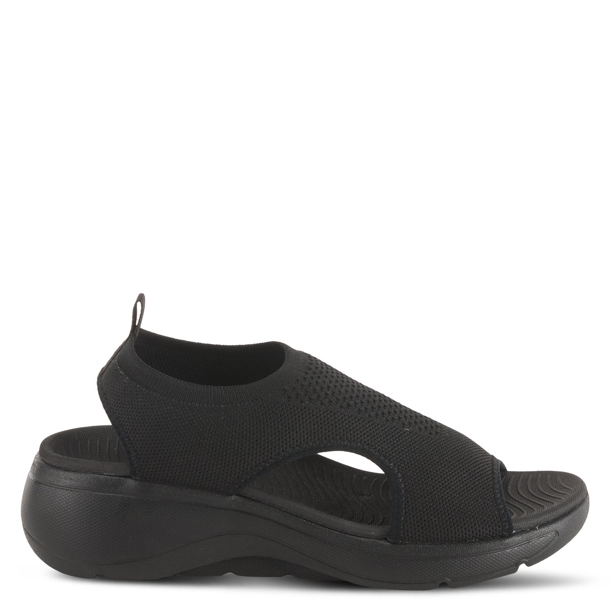 Flexus FLEXUS VULCAN SANDALS sandal in black with flexible sole