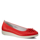 Flexus FLEXUS WEEKENDER SLIP-ON SHOE comfort shoe in red with flexible sole
