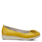 Flexus FLEXUS WEEKENDER SLIP-ON SHOE comfort shoe in yellow with flexible sole
