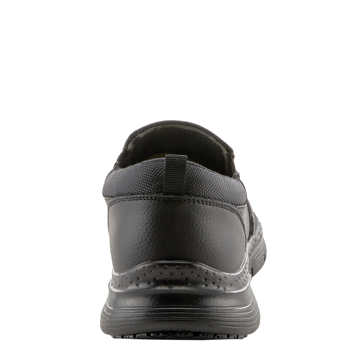 Spring Step Professional SPRING STEP PROFESSIONAL WHITAKER MEN'S SLIP-ON SHOES slip-on shoe in black with slip-resistant outsole