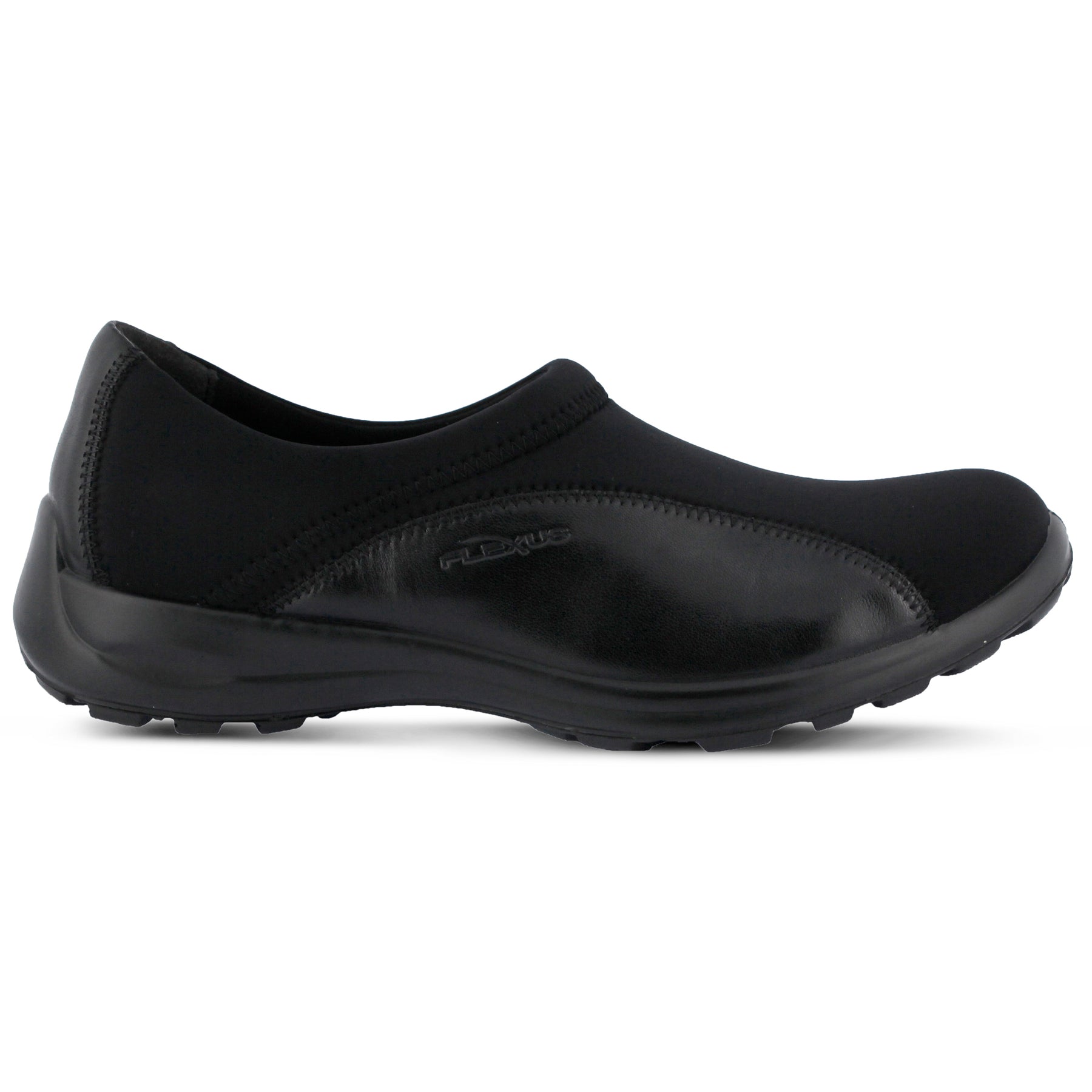 BLACK WILLOW SLIP-ON SHOE by FLEXUS – Spring Step Shoes