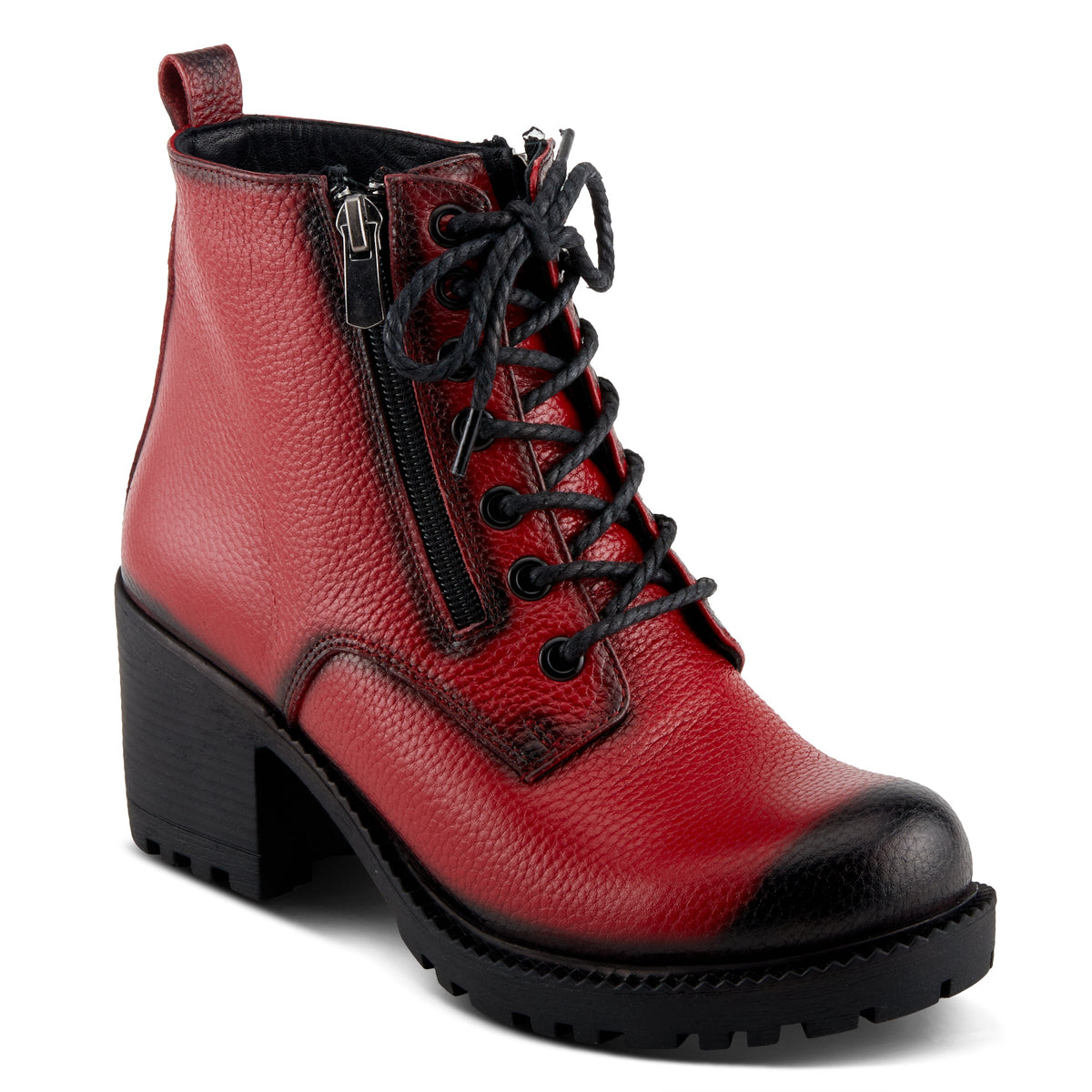 Spring Step SPRING STEP YARITZA BOOTS boot in red with comfortable everyday design