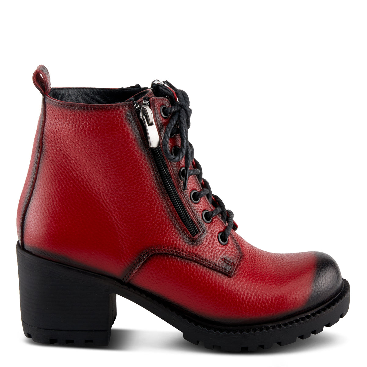 Spring Step SPRING STEP YARITZA BOOTS boot in red with comfortable everyday design