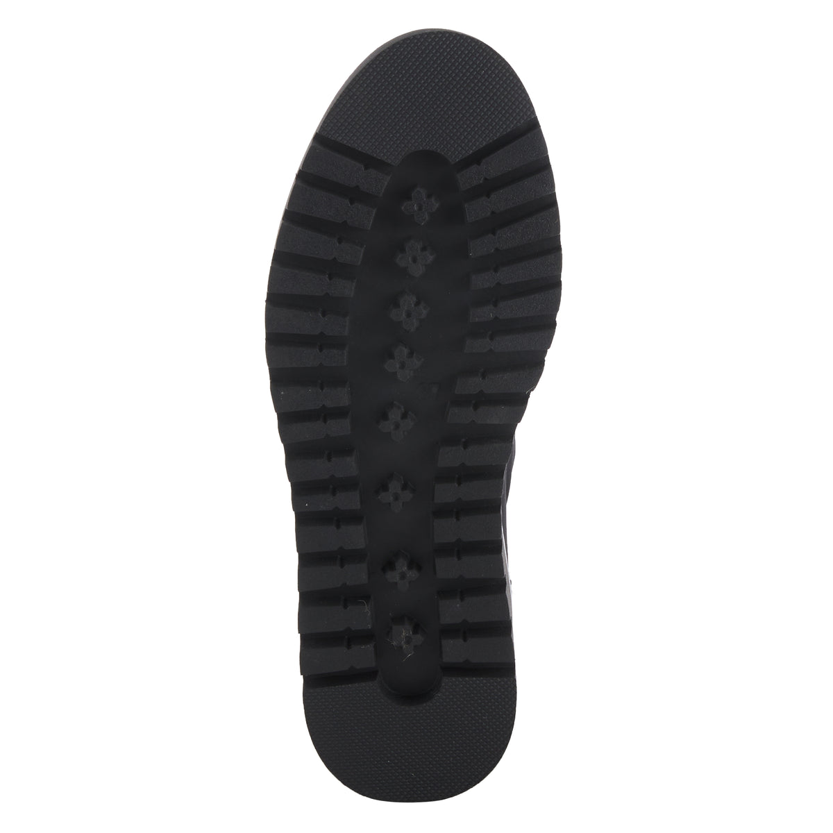 Azura Zadie Slip-On women's heel in black with platform sole and closed toe