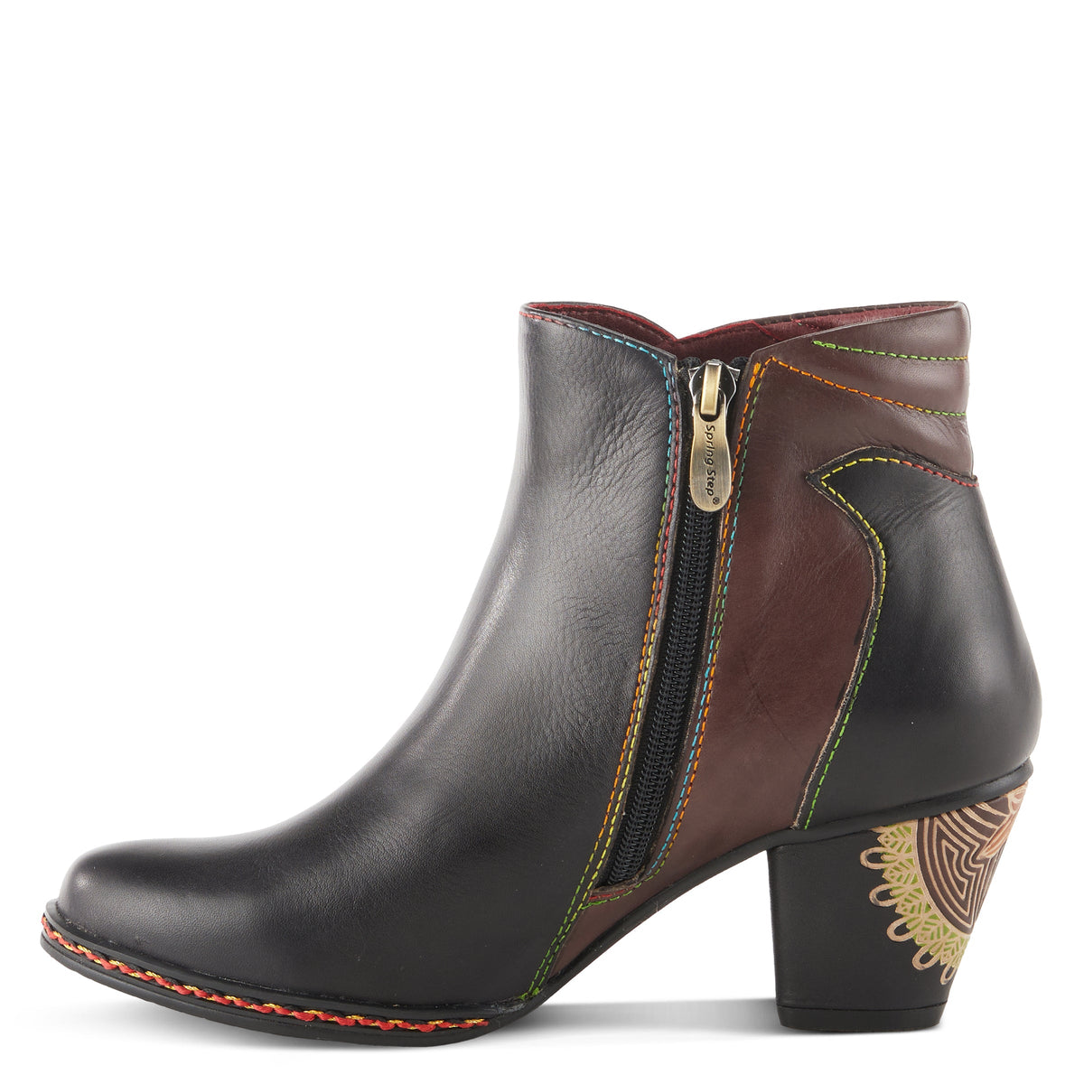 L'Artiste L'ARTISTE ZAMIHI BOOTS boot in brown with handcrafted leather design