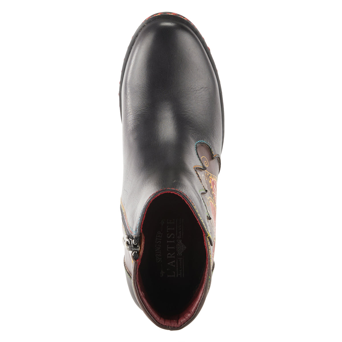 L'Artiste L'ARTISTE ZAMIHI BOOTS boot in brown with handcrafted leather design
