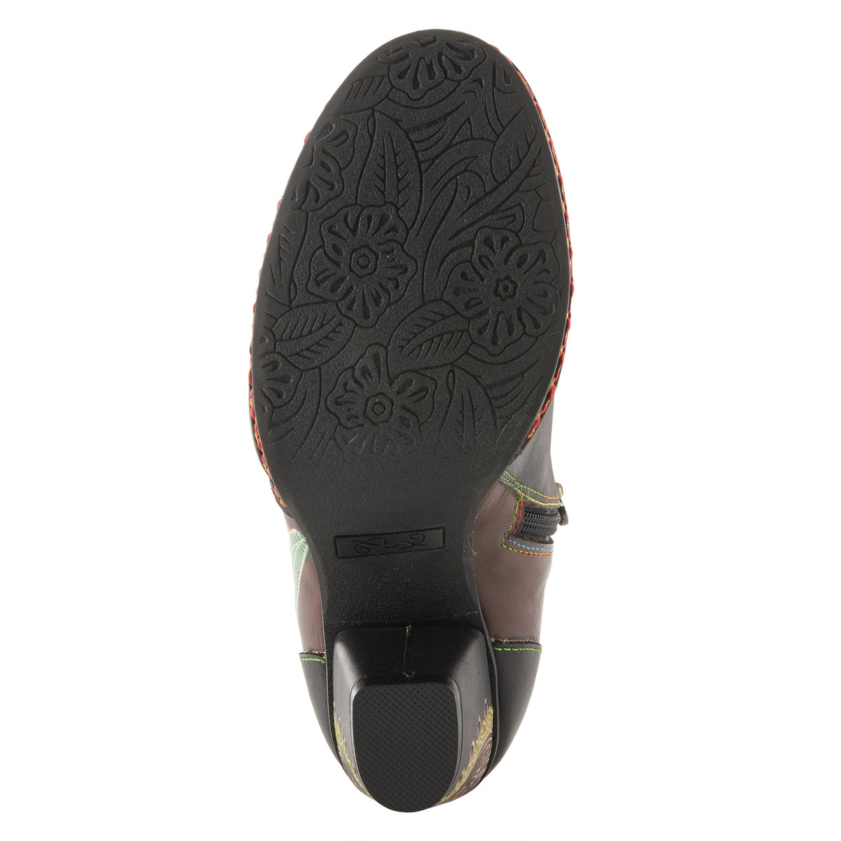 L'Artiste L'ARTISTE ZAMIHI BOOTS boot in red with handcrafted leather design