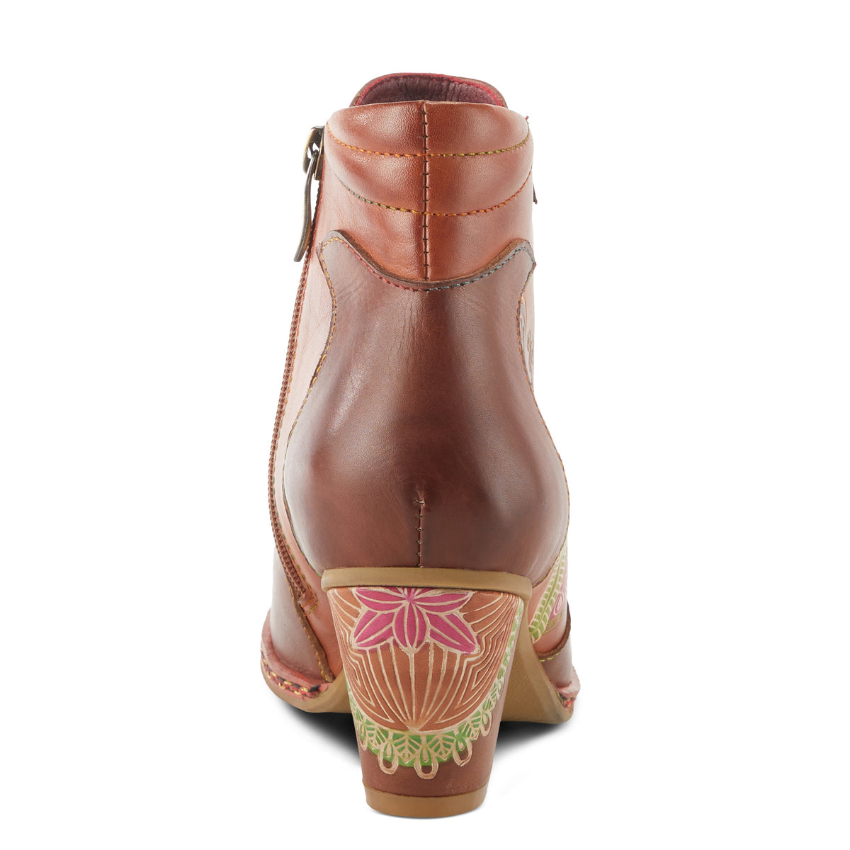 L'Artiste L'ARTISTE ZAMIHI BOOTS boot in brown with handcrafted leather design