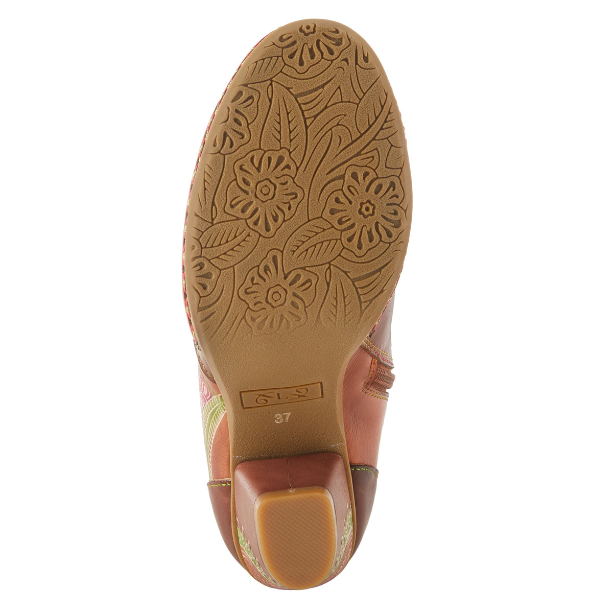 L'Artiste L'ARTISTE ZAMIHI BOOTS boot in brown with handcrafted leather design