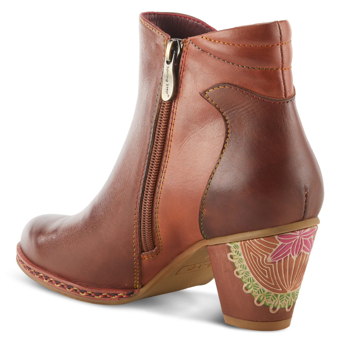 L'Artiste L'ARTISTE ZAMIHI BOOTS boot in brown with handcrafted leather design