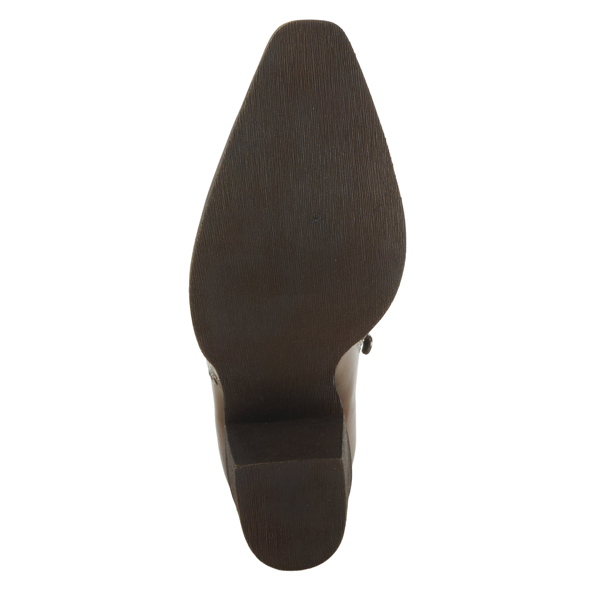 L'Artiste L'ARTISTE ZAPPA WESTERN SHOOTIE shoe in brown with handcrafted leather design