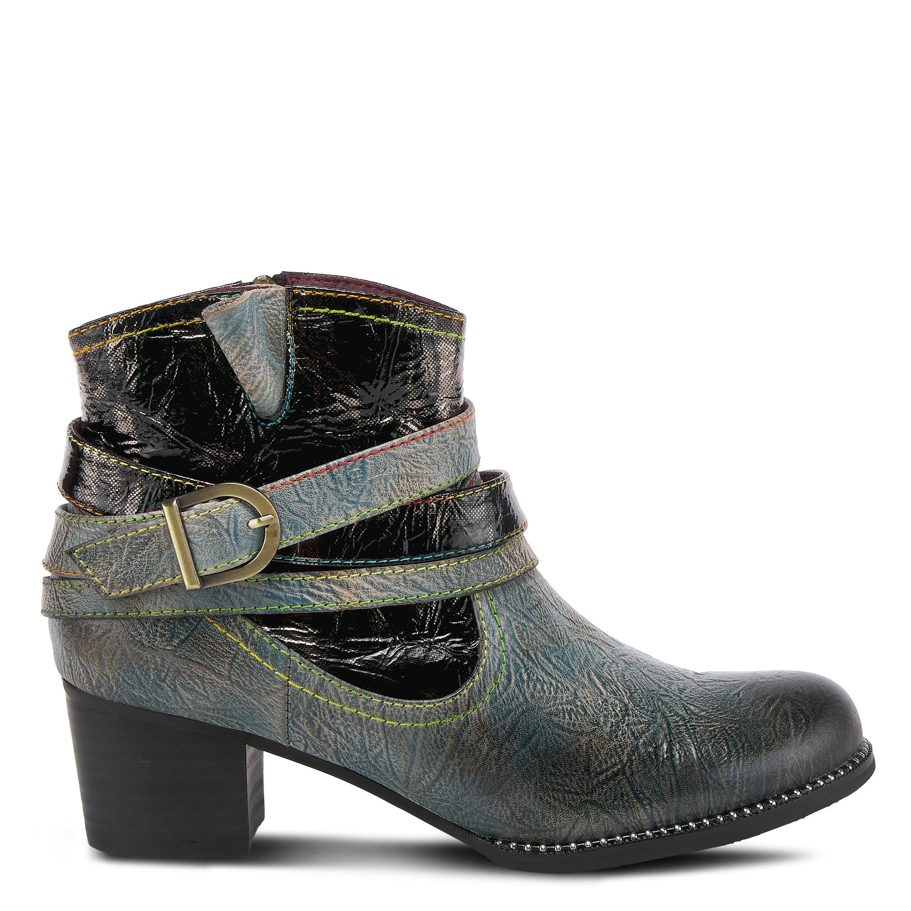 L'artiste Zhamsha-shine Western Booties – Spring Step Shoes