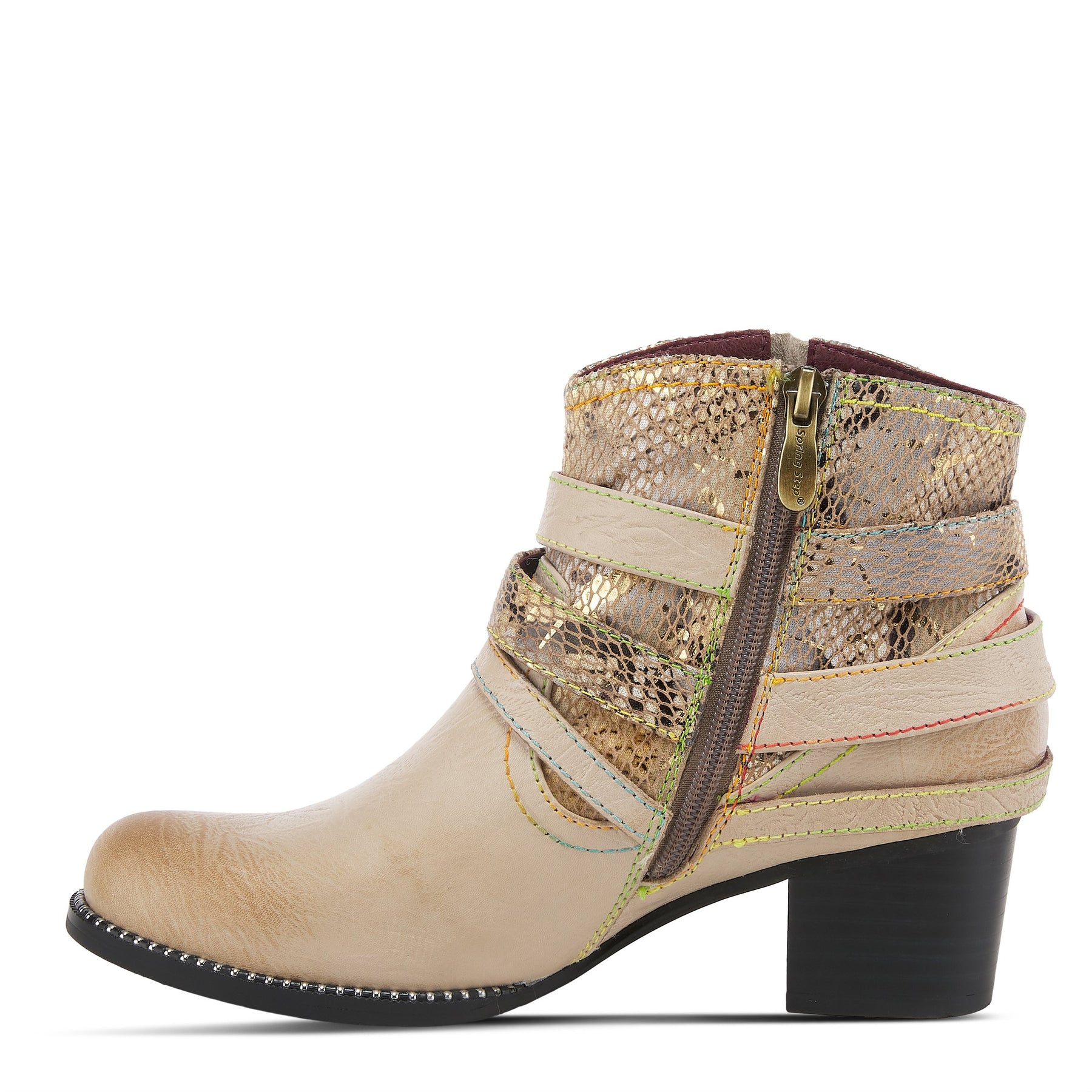 L'artiste Zhamsha-shine Western Booties – Spring Step Shoes