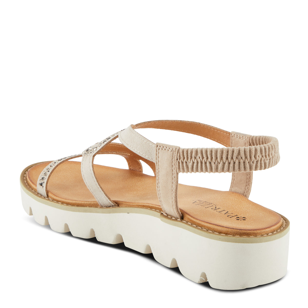 Patrizia PATRIZIA ZIGGED SANDALS sandal in taupe with stylish fashion design