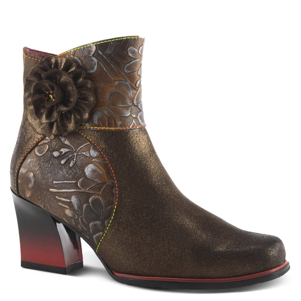 L'artiste Zinna Bootie – Women's Sculpted Heel – Spring Step