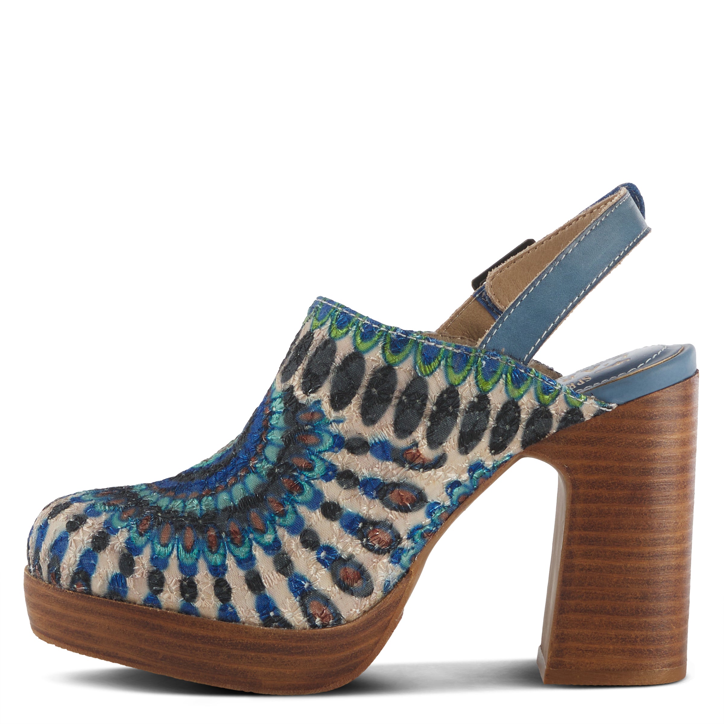 L'artiste Zipi Shootie: Hand Painted Shootie – Spring Step Shoes