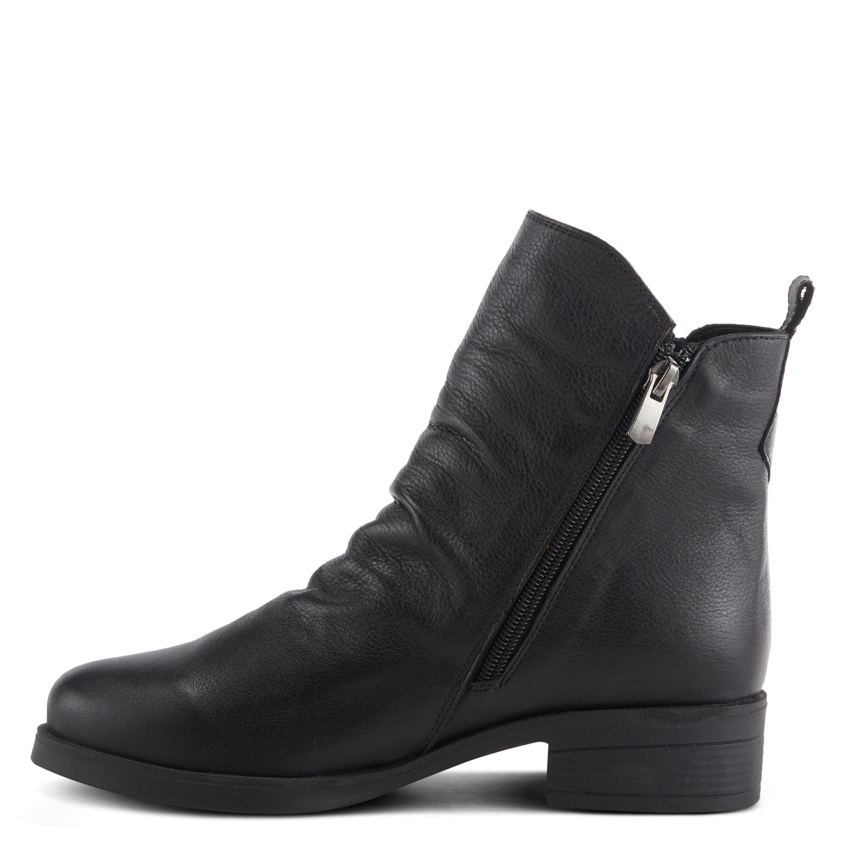 Spring Step SPRING STEP ZIPSTERING BOOTIE boot in black with comfortable everyday design