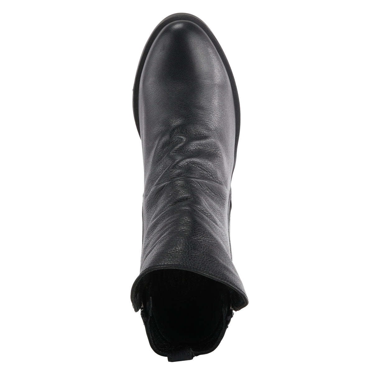 Spring Step SPRING STEP ZIPSTERING BOOTIE boot in black with comfortable everyday design